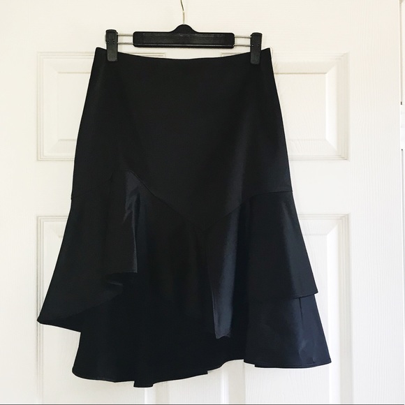 Zara Dresses & Skirts - Zara high low flowy black skirt